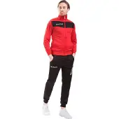 Givova Visa Tracksuit Rood,Zwart 6-8 Years Jongen
