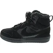 Nike Court Borough Mid 2 Sneakers Kids Zwart Donkergrijs
