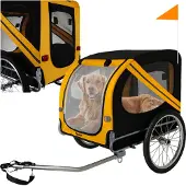 Purlove fietskar hond – grote transportaanhanger – tot 40 kg – comfortabel & veilig