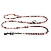 HAY Dogs Leash Braided Adjustable M|L | Pink, black