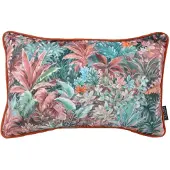 NOVÉE Velvet jungle red | 30 x 50 cm | kussenhoes | velvet/polyester