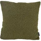 NOVÉE Sierkussen velvet boucle /zwart | 45 x 45 cm | velvet/polyester