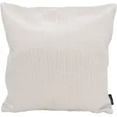 Gek op kussens! Sierkussen rohan white / silver | 45 x 45 cm | polyester