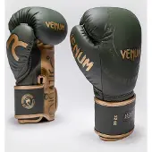 Venum x Rajadamnern Muay Thai Kickbokshandschoenen - Militair Groen - 8 OZ
