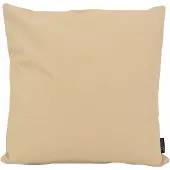 NOVÉE Sierkussen cuir beige | 45 x 45 cm | pvc / pu leder