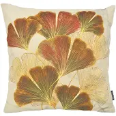 Gek op kussens! Sierkussen ginkgo #4 | 45 x 45 cm | katoen/linnen