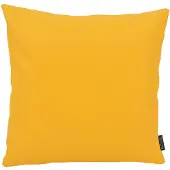 NOVÉE Sierkussen jax yellow outdoor | 45 x 45 cm | pu leder