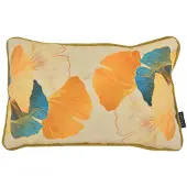 NOVÉE Sierkussen velvet ginkgo #3 | 30 x 50 cm | velvet/polyester