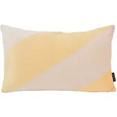 NOVÉE Velvet swirl /crème | 30 x 50 cm | kussenhoes | fluweel/polyester