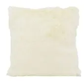 NOVÉE Sierkussen furry velvet crème | 45 x 45 cm | velvet/polyester