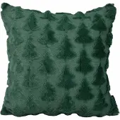 NOVÉE Sierkussen furry xmas tree | 45 x 45 cm | polyester