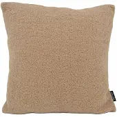 Gek op kussens! Sierkussen teddy taupe | 45 x 45 cm | polyester