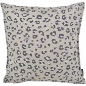 Gek op kussens! Sierkussen jacquard leopard silver | 45 x 45 cm | polyester