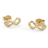 GUESS Oorbellen 'INFINITY' goud