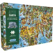 Gibsons Hartwig Braun - Epic Earth Puzzel (1000 stukjes)