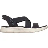 SKECHERS 141489/nvy go walk flex sandal glimmer up navy 3255