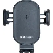 Verbatim Inductie lader 15 W FWC-01 Qi Fast Wireless Car Charger 49552 Uitgangen Magnetische aansluiting Zwart