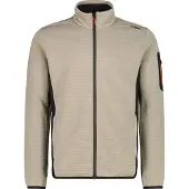 CMP - Striped Jacquard Jacket - Fleecevest 46, beige