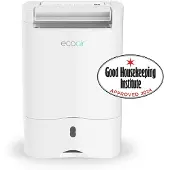 Ecoair Slimline 10L - Adsorptiedroger - Ontvochtigt tot 10L per dag – Voor ruimtes tot 85 m² - Zeer stil - Incl. wasdroogfunctie