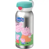 Top 1 Toys Isoleerdrinkfles Flipdop Campus 500ML Peppa Pig
