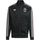 Adidas Trainingsjack 'Belgien' turquoise / oudroze / zwart / wit