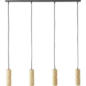 Brilliant Marty - Hanglamp - 4-lichts - LED 4xGU10 - Goud
