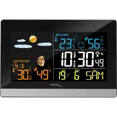 Technoline Weerstation Technoline WS 6455 144x96x38mm zwart/zilver LCD display