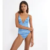 Triumph Badpak ' Red Label Mix & Match Summer ' blauw