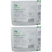 Mölnlycke Mepitel One Wondcontactlaag 6x7cm 2x5 St Compressen