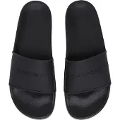 Hackett London Heren Schuivers Schuiver Pier zwart (41), Plat, Geen, Casual HMS200083