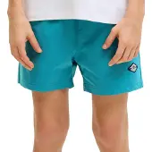 Jack & Jones JUNIOR zwemshort zeeblauw Jongens Polyester Printopdruk - maat 176