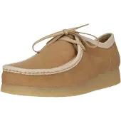 Clarks Heren Premium Wallabee Evo G Schoenen Tan Combi