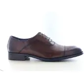 Hafjes Verona Nette veterschoenen | Maat 41 Heren Cognac