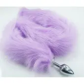 Jumada 's - Buttplug - Vossenstaart-Foxtail-XL-75CM-Anaal-Tail - Paars - Erotisch