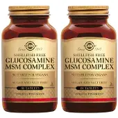 Solgar Glucosamine MSM Complex 2x60 St Tabletten