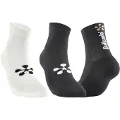 Bullpadel Bp-pmr 2603 Short Socks 2 Pairs Wit,Zwart EU 36-39