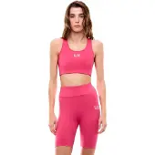 EA7 Dames Top VIGOR7 W roze (S), Sportief, Meerdere sporten, Polyamide, Mouwloos / spaghettibandjes 7W000231_AF12625