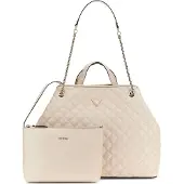 GUESS shopper Giully II 2 in 1 Tote Bone beige