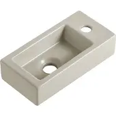 Wiesbaden Fontein rhea s mini 36,5x18x9 cm rechts keramiek beige