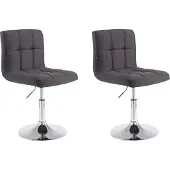 CLP Palma V2 Set van Lounger - Stof zwart