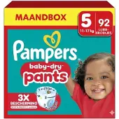 Pampers Baby-Dry Pants Luierbroekjes Maat 5 - 92 Luierbroekjes (11-17KG)