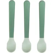 Done by Deer Easy-grip foodie lepel 3-pack Green