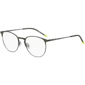 HUGO BOSS Hugo HG 1290 52/19/145 Matte donker ruthenium groen Metalen monturen MAN HG 1290
