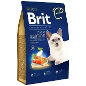 Brit Premium By Nature Adult Zalm Kattenvoer 8kg