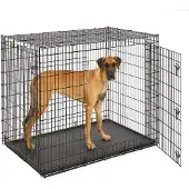 Midwest Hondenbench Mega - 137x94x114 cm - Zwart