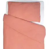 Sevira Kids - Baby beddengoed katoen gaas - Terracotta 100x140 cm