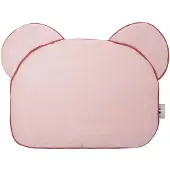Sevira Kids - Katoenen babykussen plat en omkeerbaar - Oudroze 27 x 35 cm