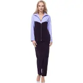 Merry Style – Dames Huispak – Vrijetijdspak – Velours – MS-MG-F-SUIT-n – Blauw - S
