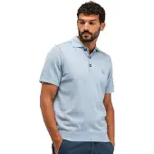 Butcher of Blue Heren Polo's & T-shirts Clifden Co Polo Ss - Lichtblauw - Maat M