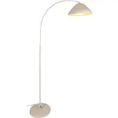 Lucide ANDRES - Vloerlamp - 1xE27 - Crème kleur